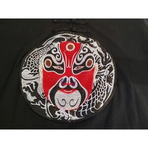 Outlander Opera Mask Embroidered T Shirt Black Chinese Mens Medium New With Tags